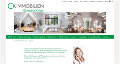 Desktop Screenshot of christina-knorr.de